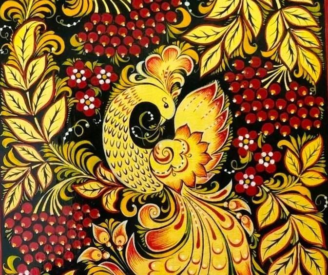 Мастер-класс «Золотая хохлома»