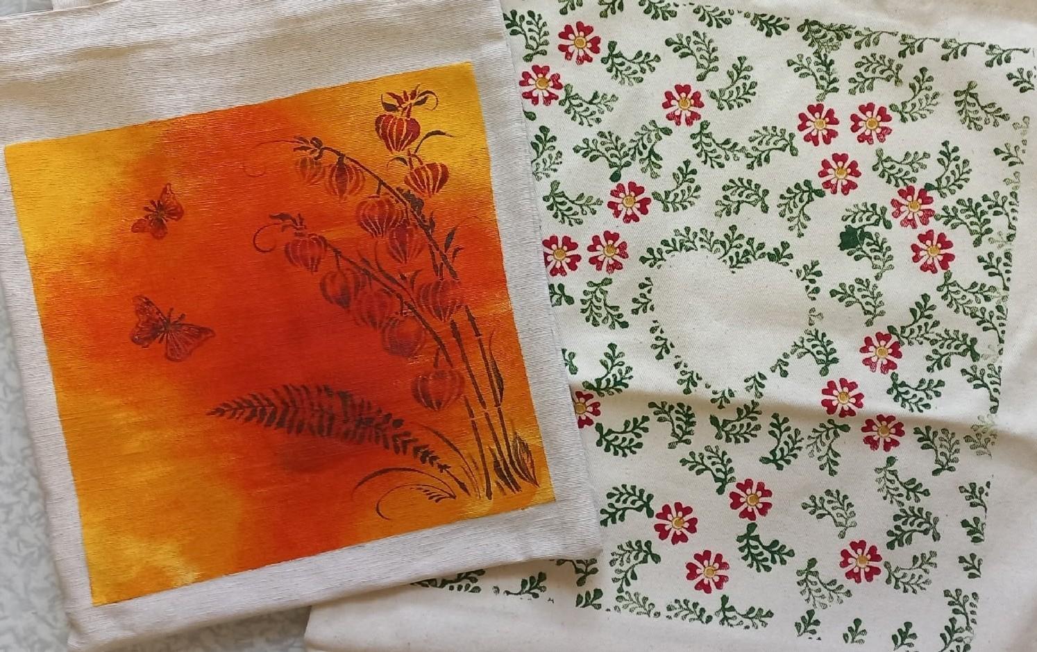 Мастер-класс по традиционной ручной набойке по ткани