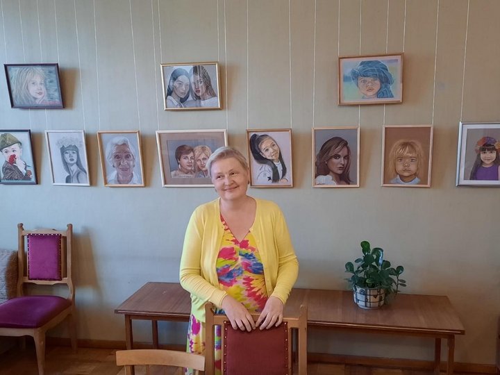 Портретная выставка Ирины Самченко