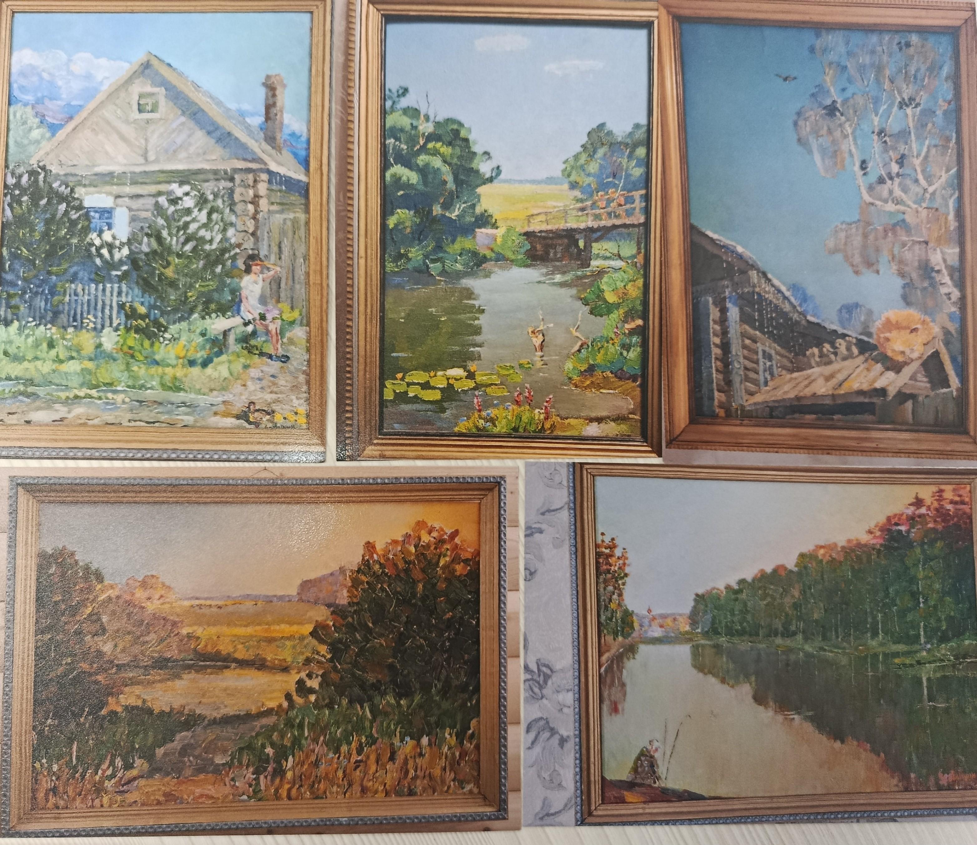 Открытие персональной выставки «Мотивы родины любимой»