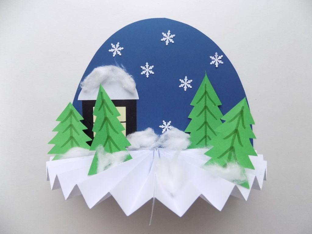 Мастер-класс «Композиция «Зимний лес»