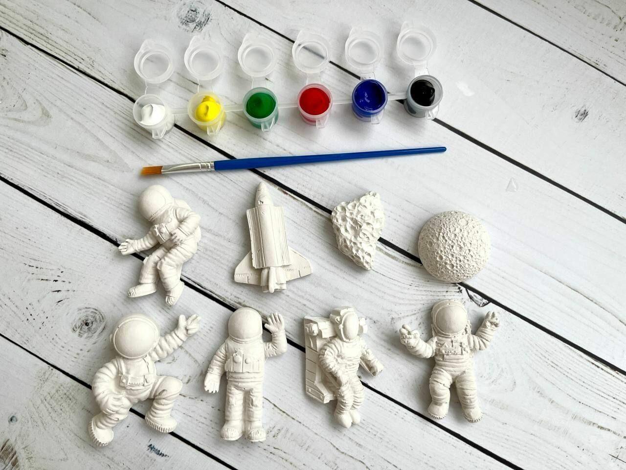 Мастер-класс по росписи гипсовых фигурок «Тайны космоса»