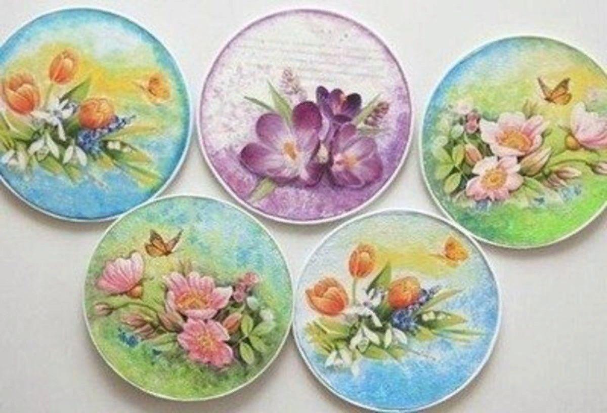 Мастер - класс в технике Декупаж «Подарок маме»