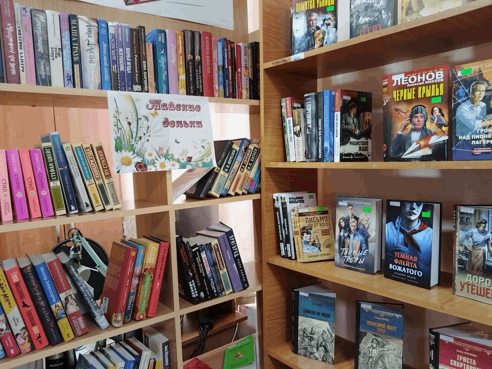 Книжная выставка новинок «Майские деньки»