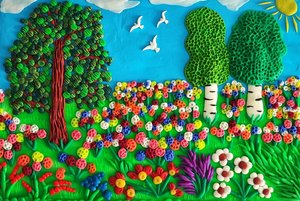 Мастер-класс по пластилинографии