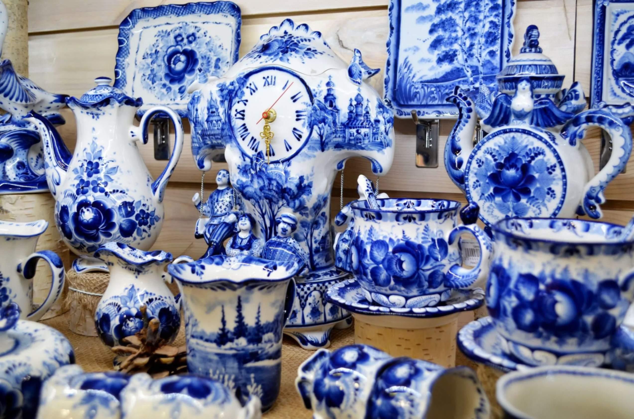 Мастер-класс «Гжельская подвеска»