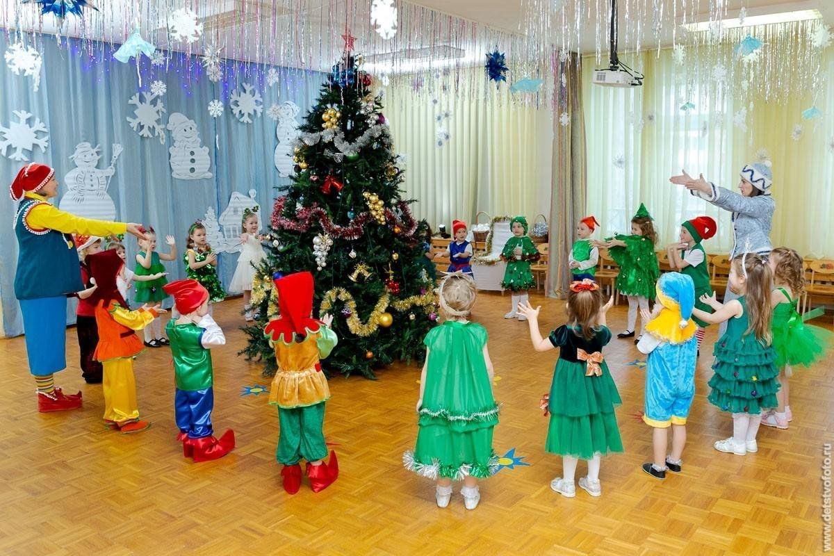 Детский новогодний утренник «В свете елочных огней