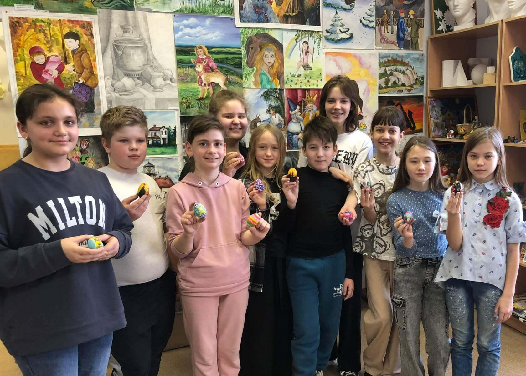 Мастер-класс «Светлый праздник у порога»