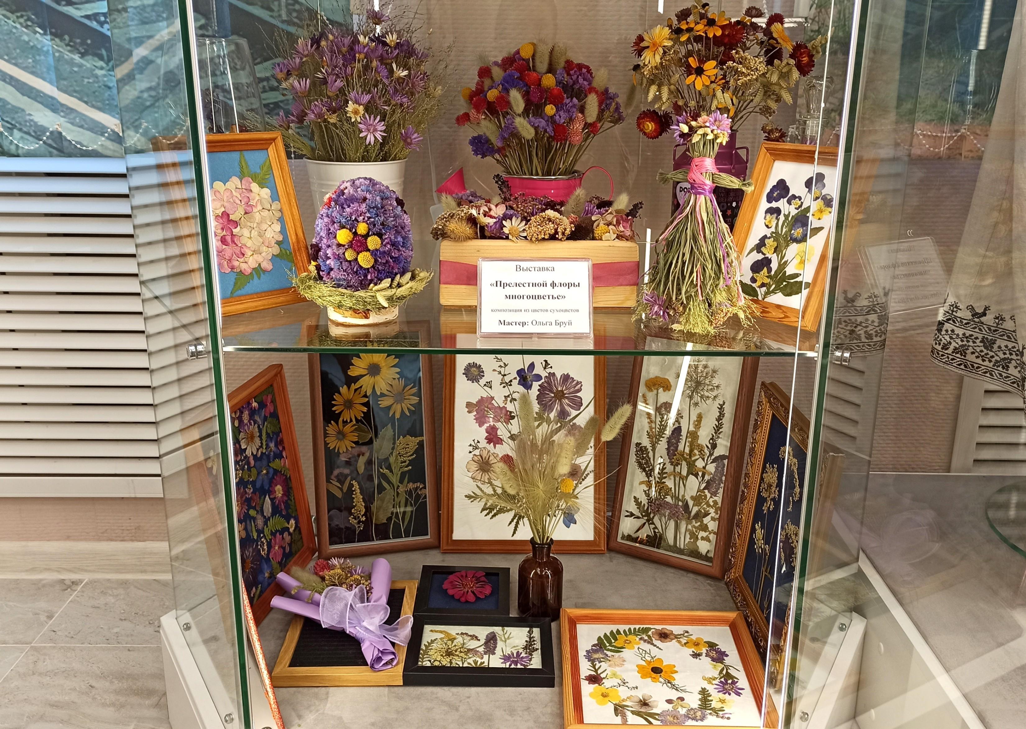 Выставка «Прелестной флоры многоцветье»
