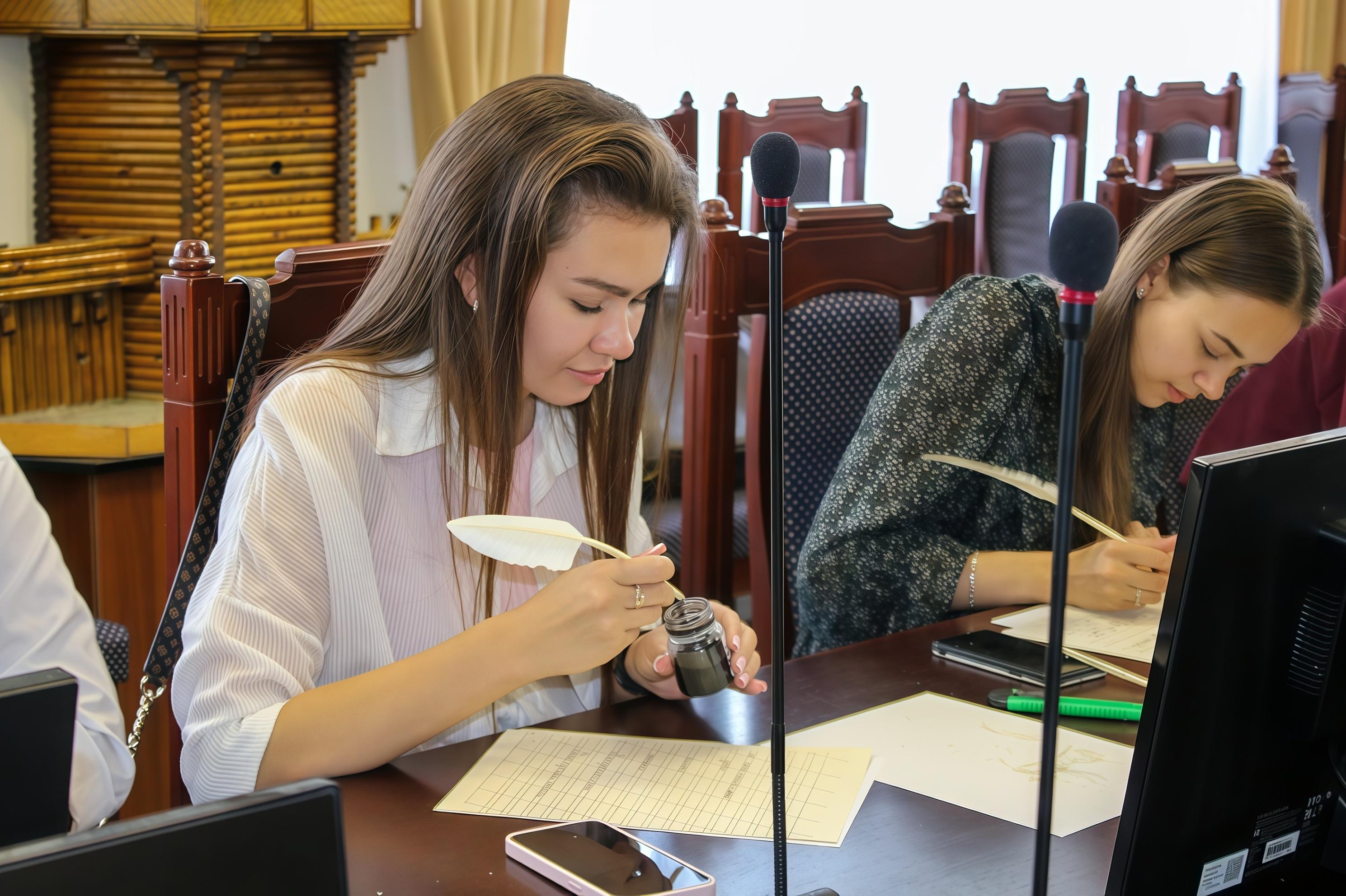 Мастер-класс «Почерк эпохи»