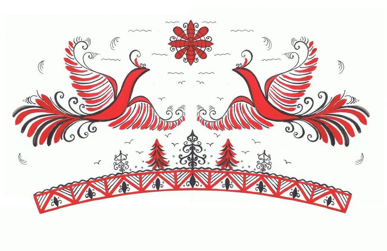 Мастер-класс «Петриковская и Мезенская росписи»