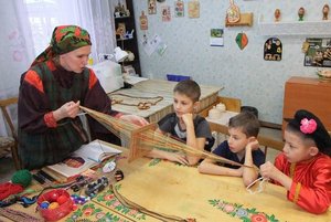 Мастер-класс «Ткачество пояса»