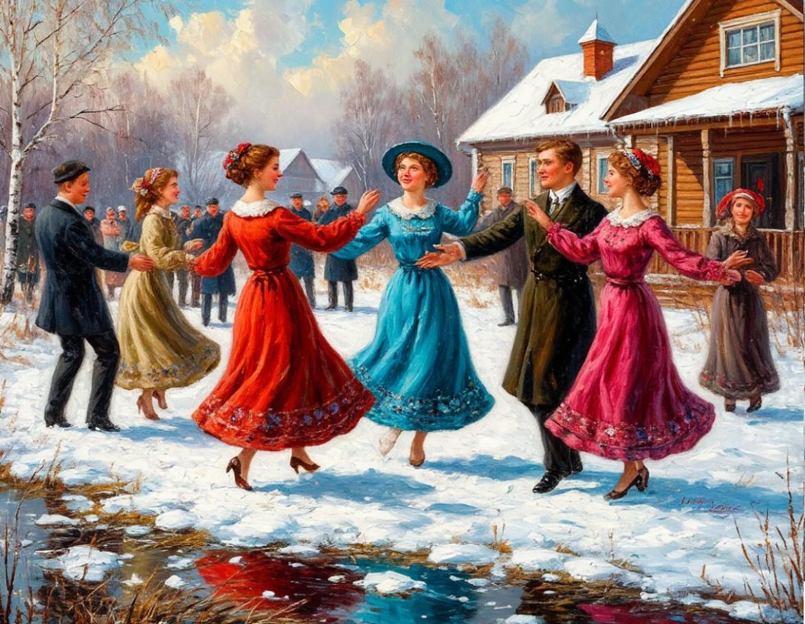 Дискотека «Тает снег»