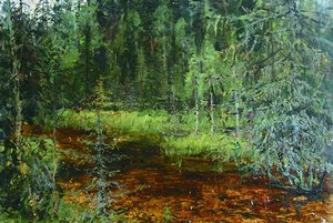 Выставка одной картины «Золотой ручей»