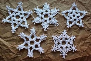 Мастер-класс «Снежинка в технике макраме»