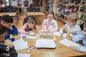 Минутка творчества «Рисуем зимнюю сказку»