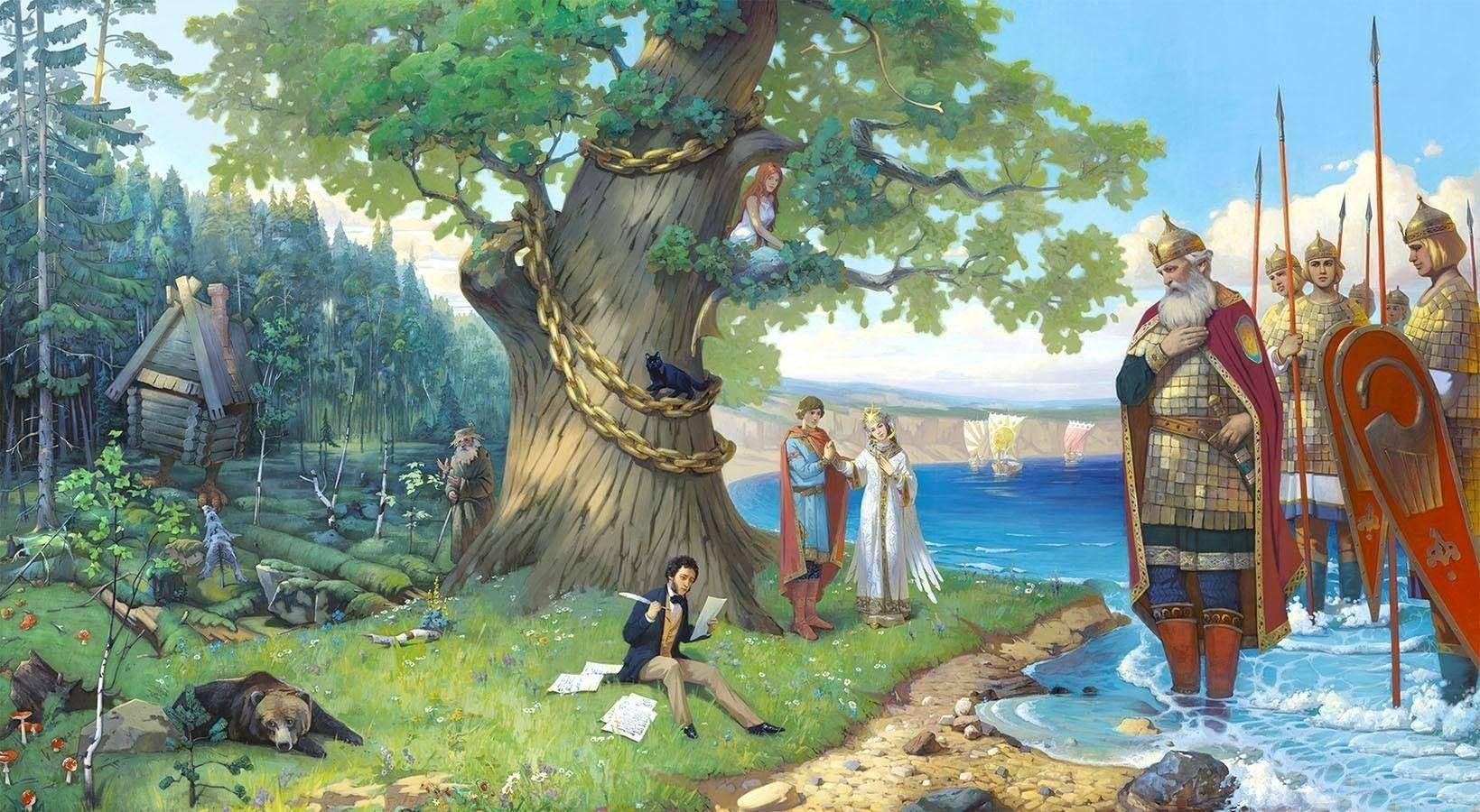 Литературная игра-путешествие «По дорогам сказок»