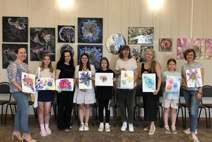 Мастер-класс «Спиртовые чернила»