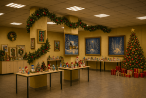 Выставка изделий ручной работы ДПИ «Новогоднее настроение»