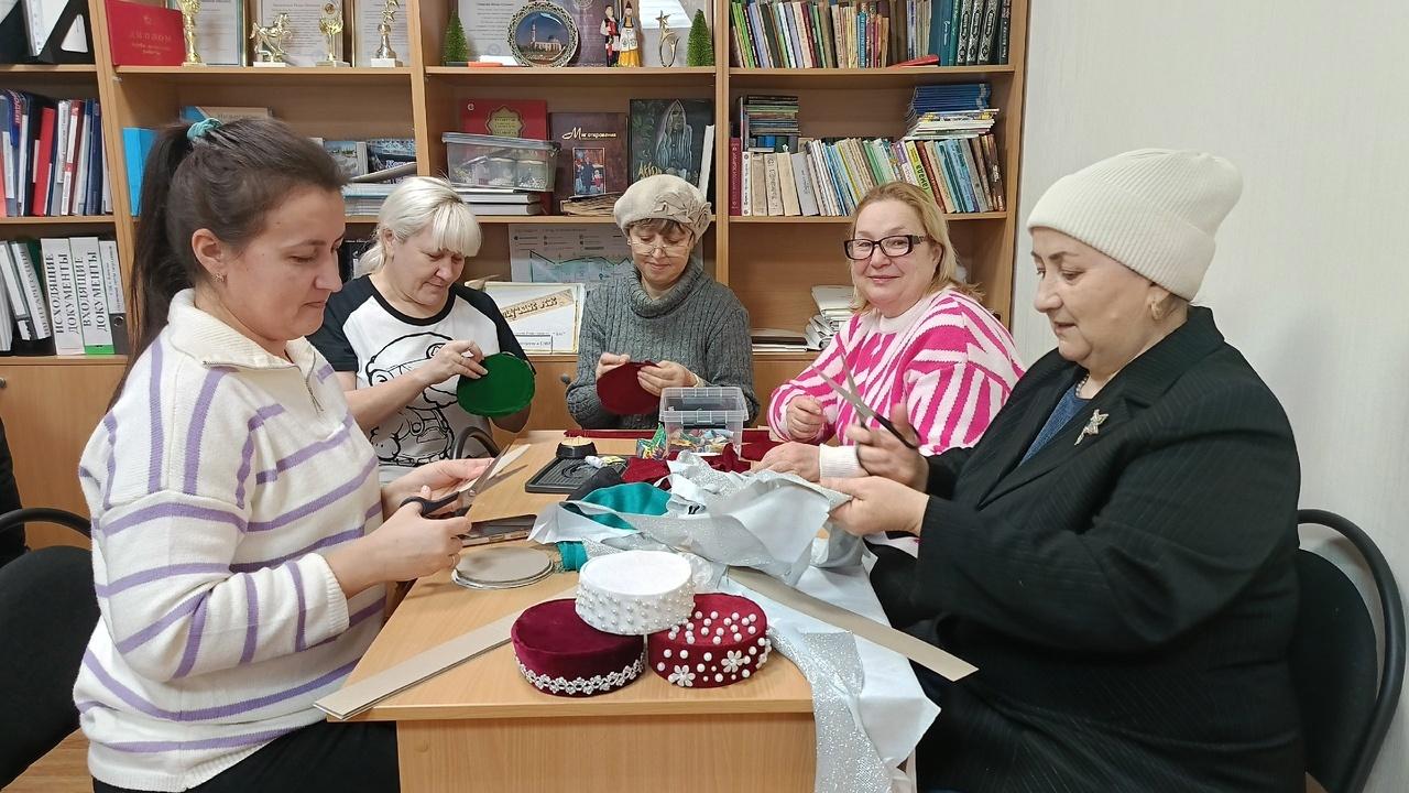 Мастер-класс по шитью татарского женского головного убора