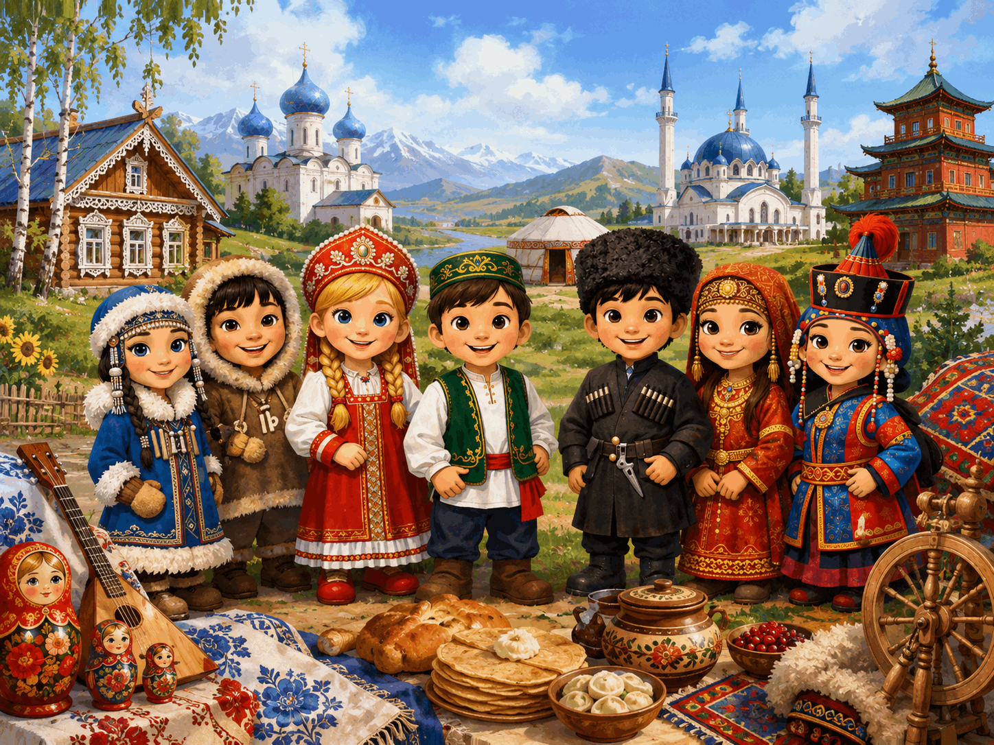 Литературное путешествие «Культура народов России»