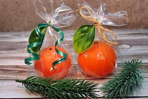 Предновогодний мастер-класс по изготовлению новогодних мандаринок из мыла