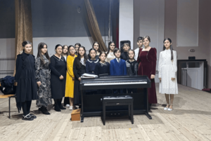 Концерт фортепианной ансамблевой музыки советских и зарубежных композиторов.