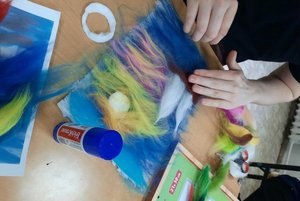 Мастер-класс «Пейзаж в стиле шерстяная акварель»