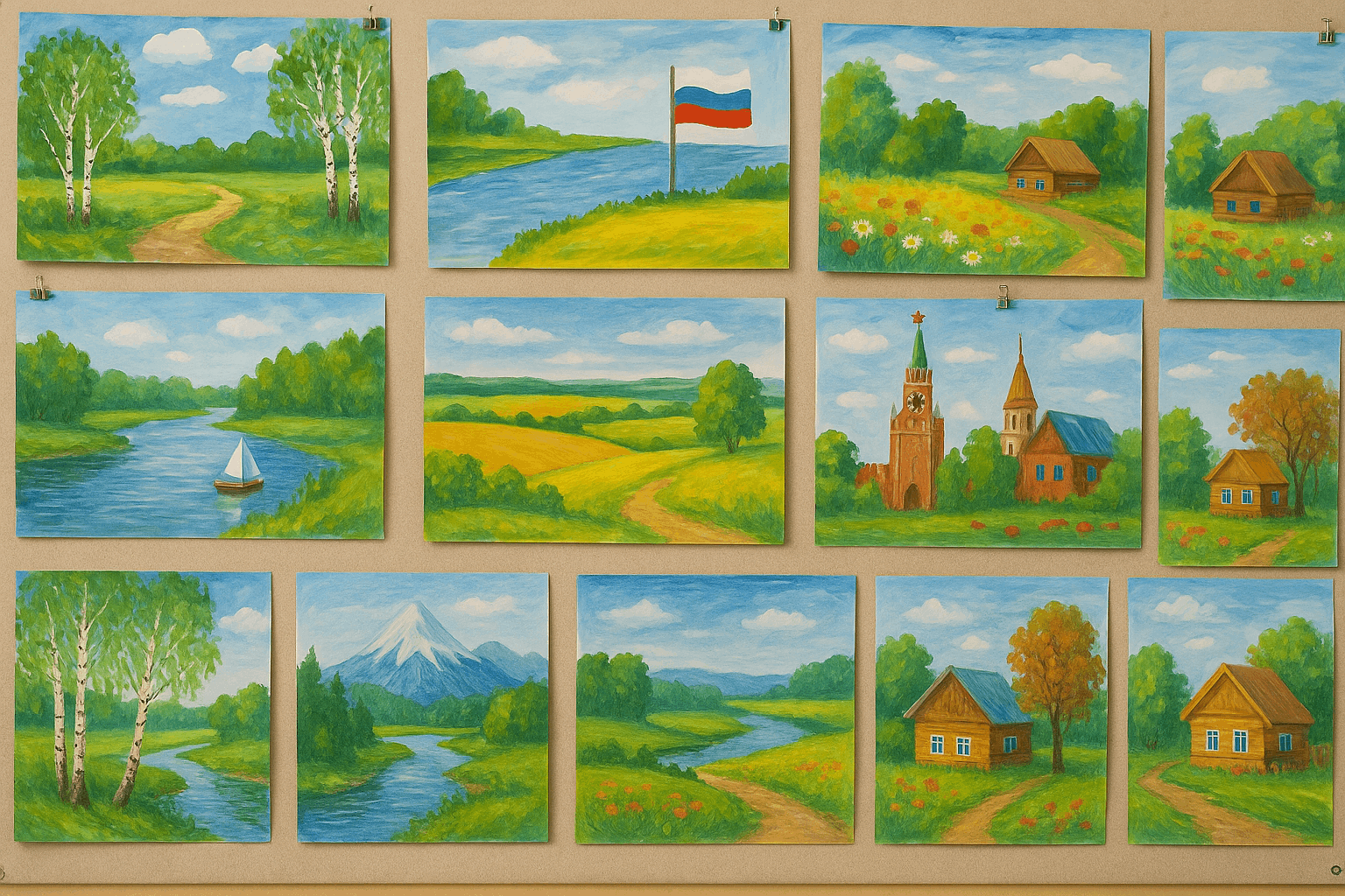 Выставка «Просторы России»