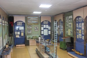 Экспозиция отдела «Золотая промышленность»