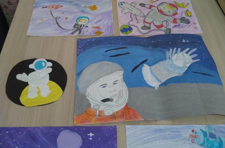 Выставка «Космос глазами детей»