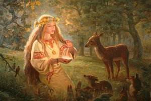 Познавательная игра «По следам славянских мифов»