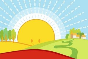 Мастер-класс «Солнце на странице»