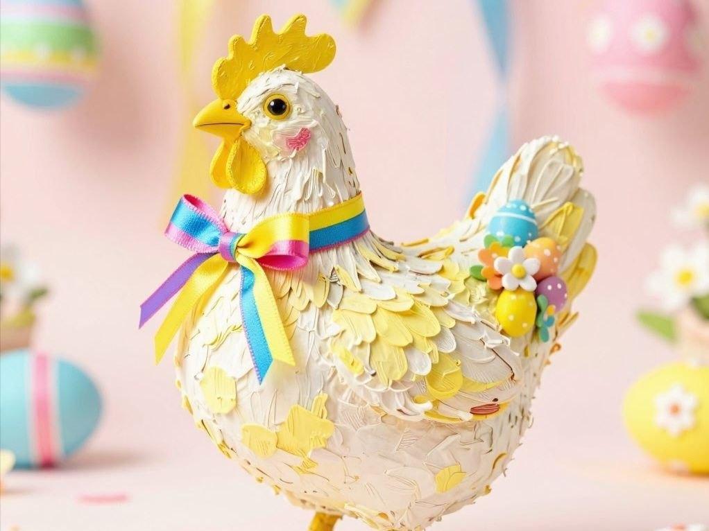 «Курочка из ваты»