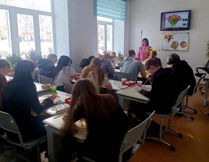 Творческая мастерская «Цветы весны»