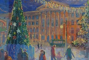 Выставка творческих работ Детской художественной школы №2