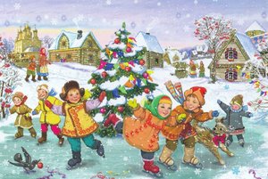 «Новогодние забавы»–конкурсно–игровая программа