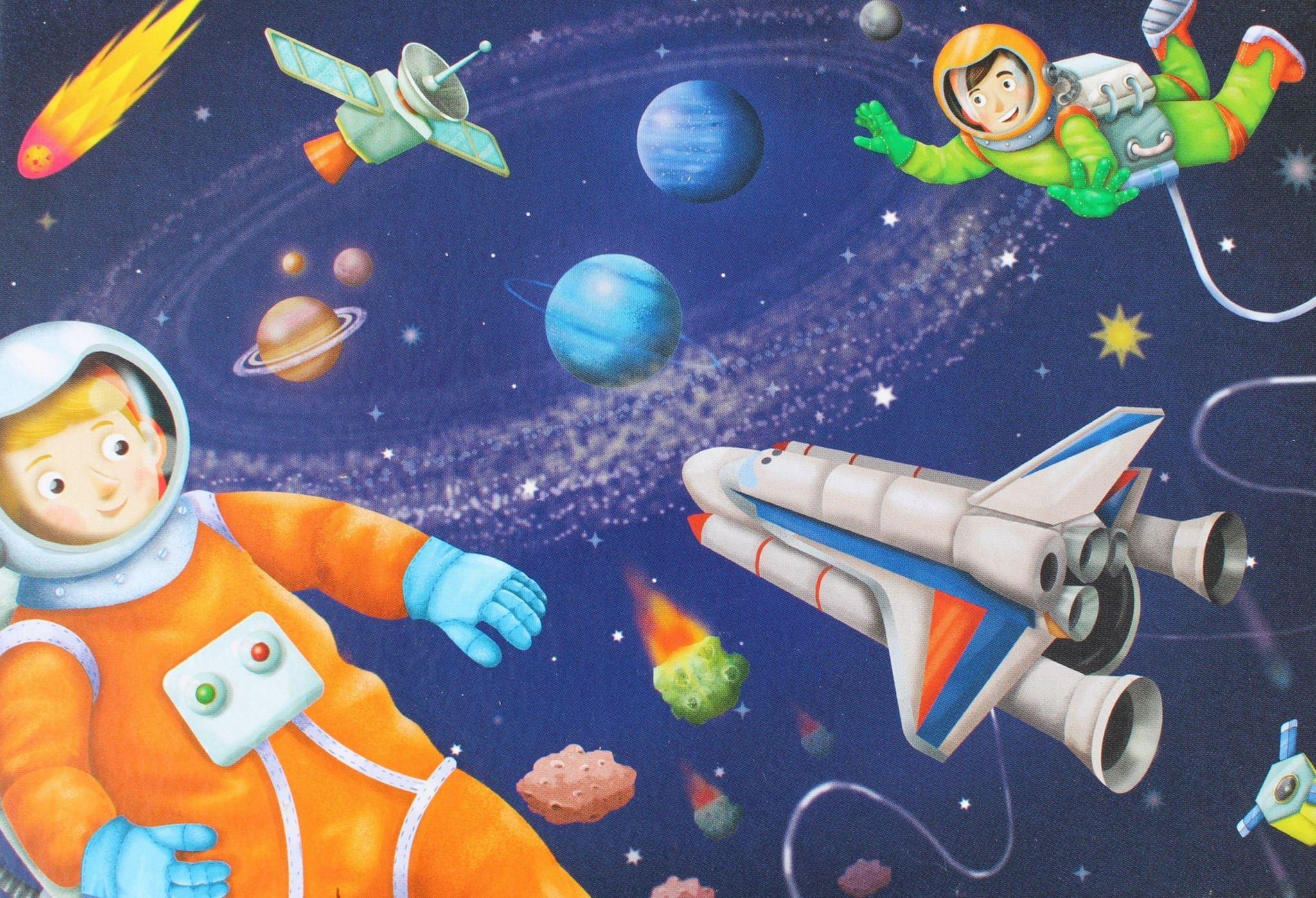 день космонавтики с детьми