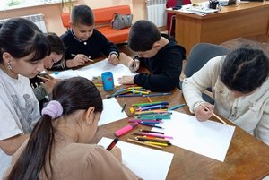 Выставка рисунков «Зимние узоры»