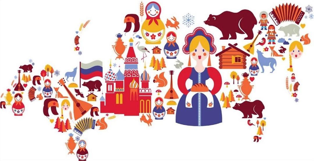 Творческий проект «Символы России»: создание картины в коллажной технике