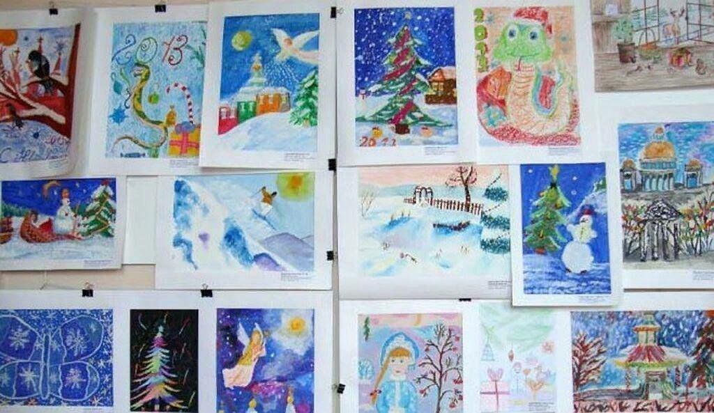 Выставка рисунков «Новый год на пороге»