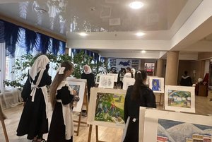 Выставка по живописи «Зимняя сказка»