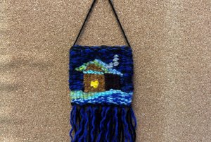 Мастер-класс «Мини-гобелен «Зимний вечер»