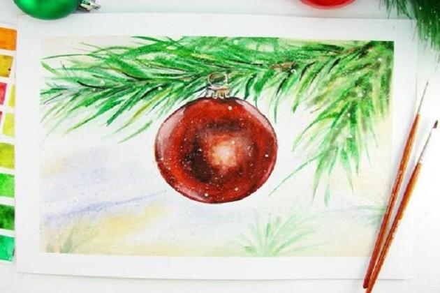 Мастер-класс «Елочный базар»