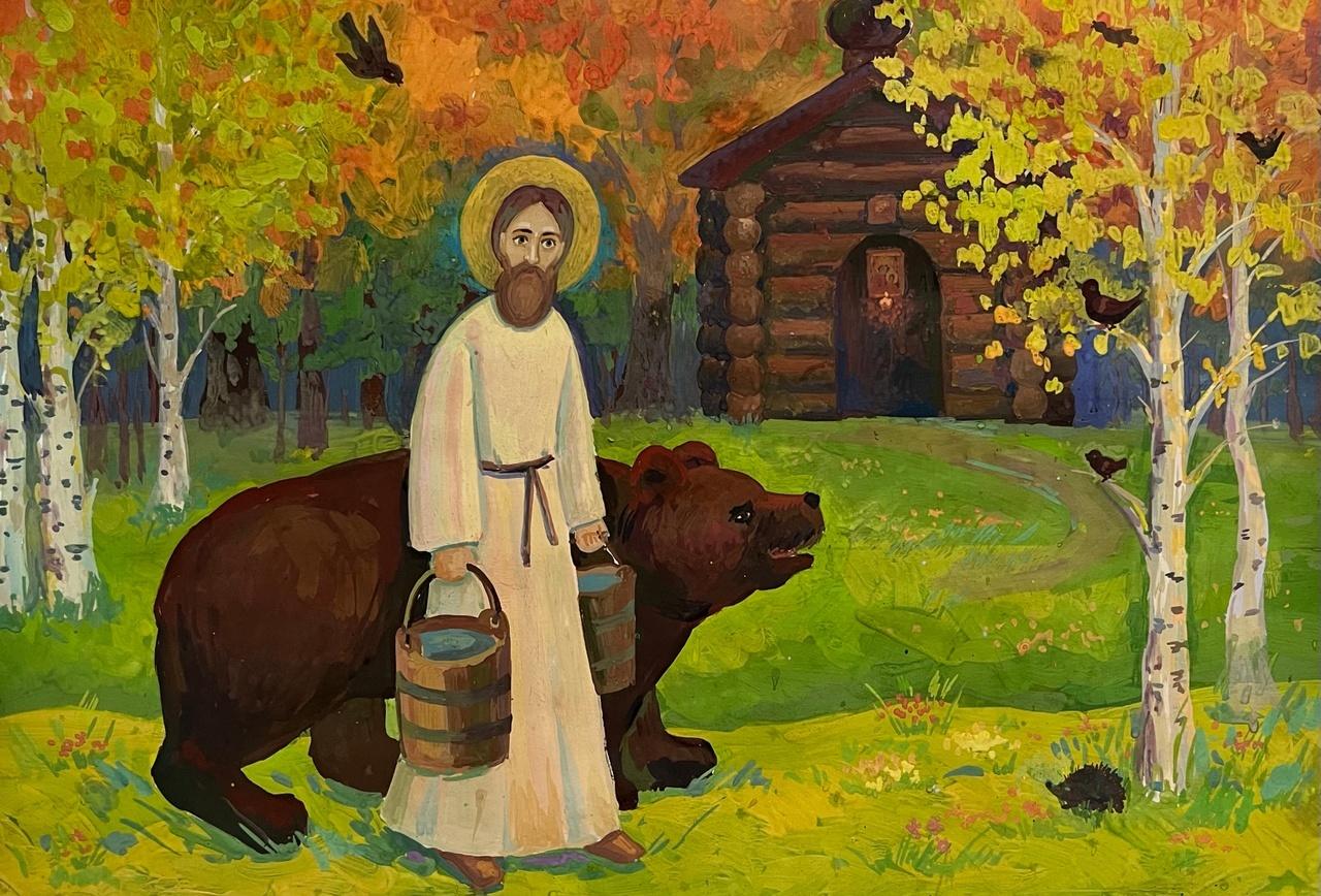 Выставка работ ко Дню славянской письменности и культуры «Красота по-древнерусски»