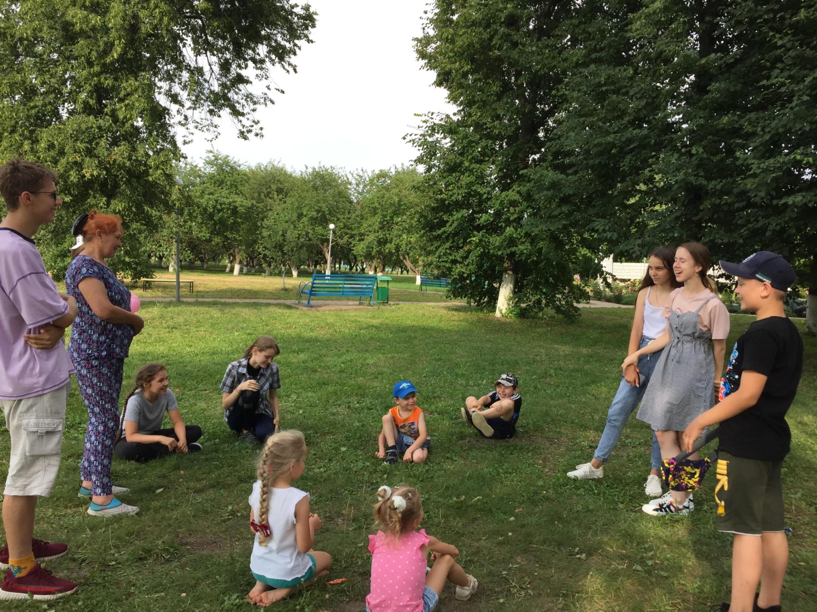 Развлекательная программа «Игры детства»