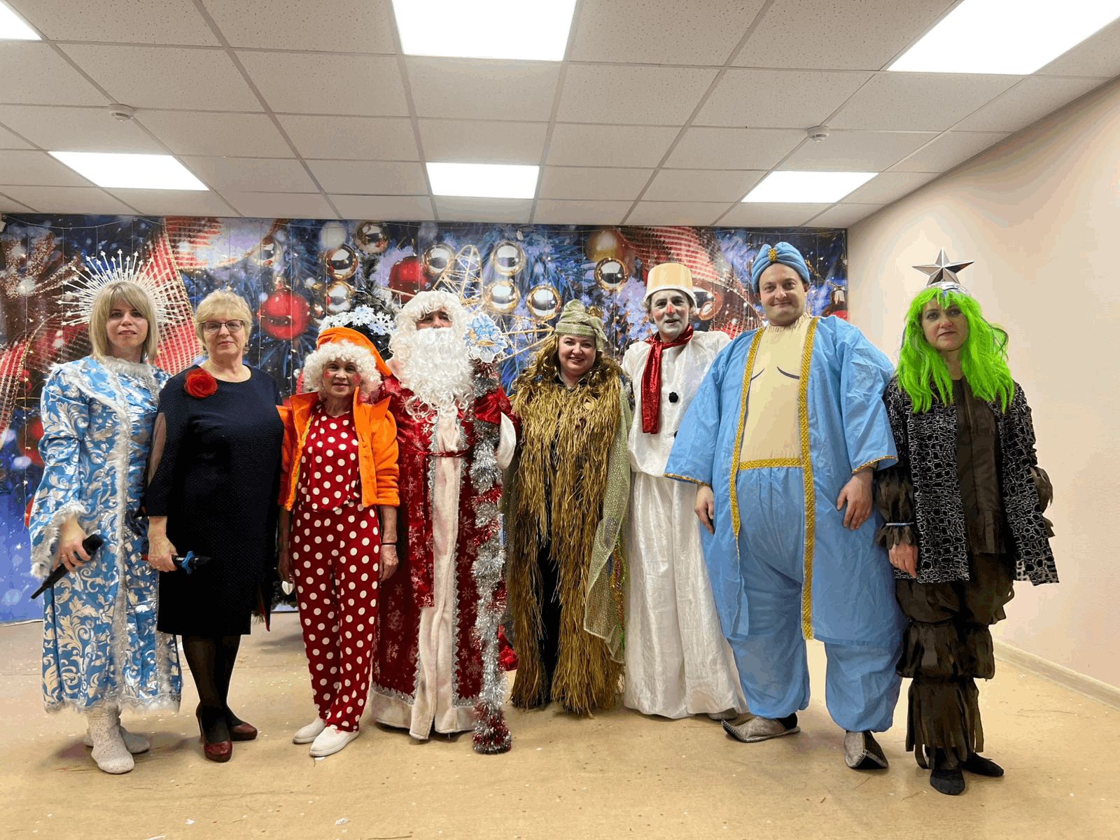 Новогоднее представление «Зимняя сказка»