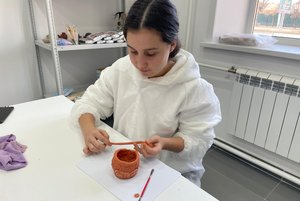 Мастер-класс «Этническая ваза»