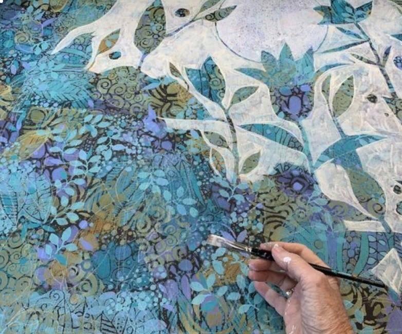 Мастер-класс «Волшебство трафарета»