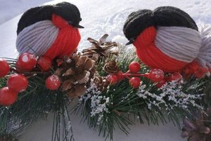 Мастер-класс «Волшебный снегирь»